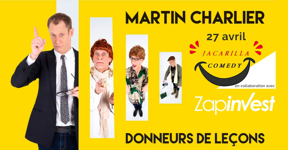 27 avril, Martin Charlier, notre amis belge habitué du Grand Cactus se produit au festival d'humour de Jacarilla, Costa Blanca