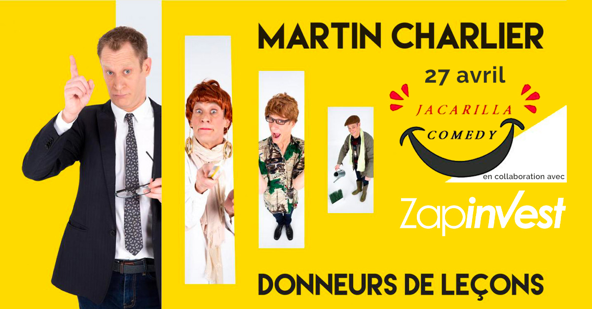 27 avril, Martin Charlier, notre amis belge habitué du Grand Cactus se produit au festival d'humour de Jacarilla, Costa Blanca 