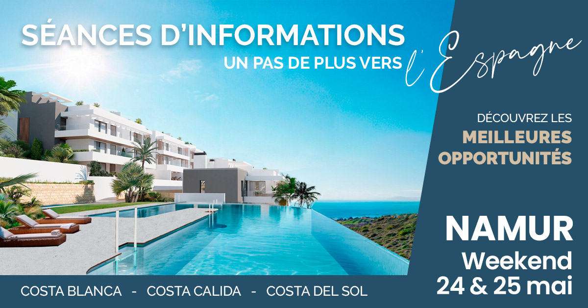 Portes ouvertes immo espagne 5 et 6 nov