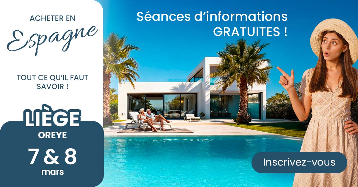 Portes ouvertes immo espagne 5 et 6 nov