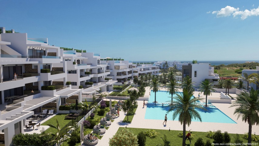 Rez de chaussée avec jardin à Estepona, Malaga - Costa del Sol, Espagne