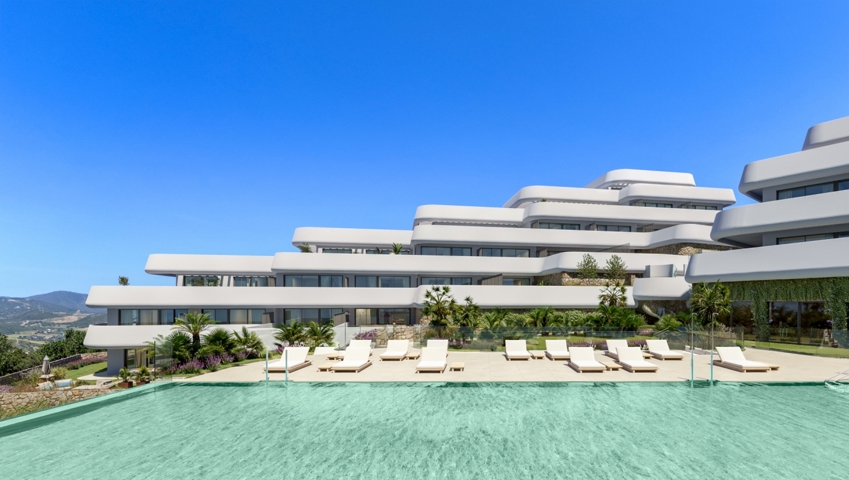 Splendide appartement moderne à Casares Costa, province Malaga, Espagne
