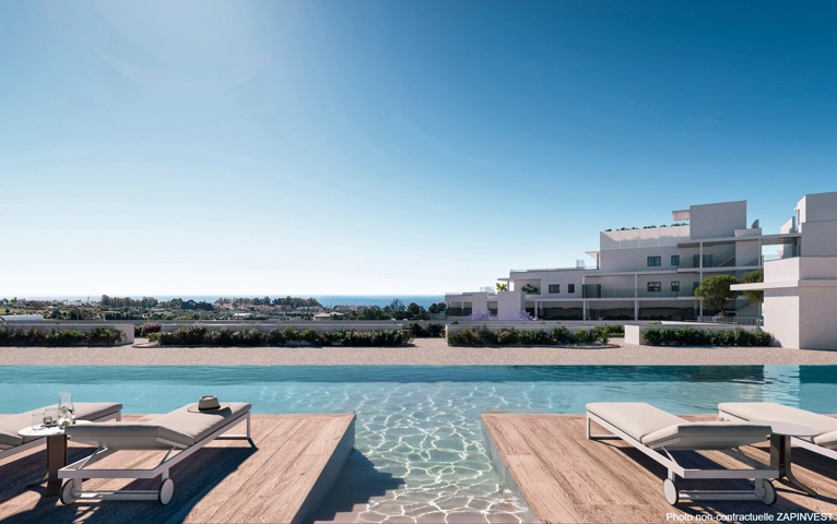 Appartement à Estepona dans un environnement calme et reposant proche du club de golf de la Resina, Espagne