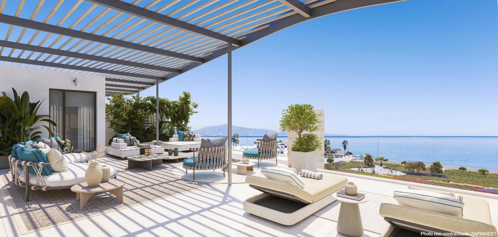 Luxueux penthouse Exclusif à Manilva en bordure de mer, Espagne