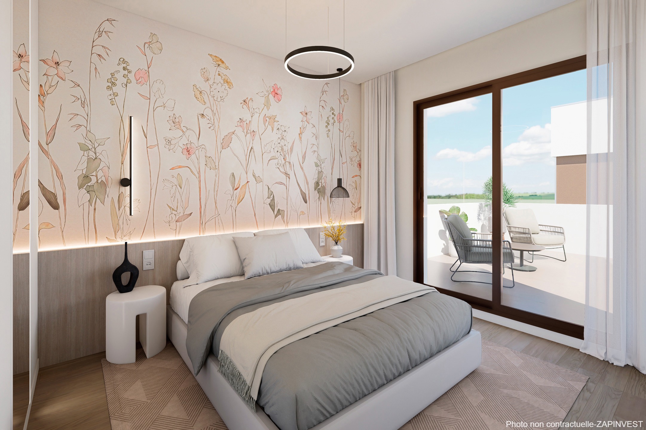 Appartement à Los Alcazares, Costa Calida avec grand jardin et superbe piscine commune., Espagne