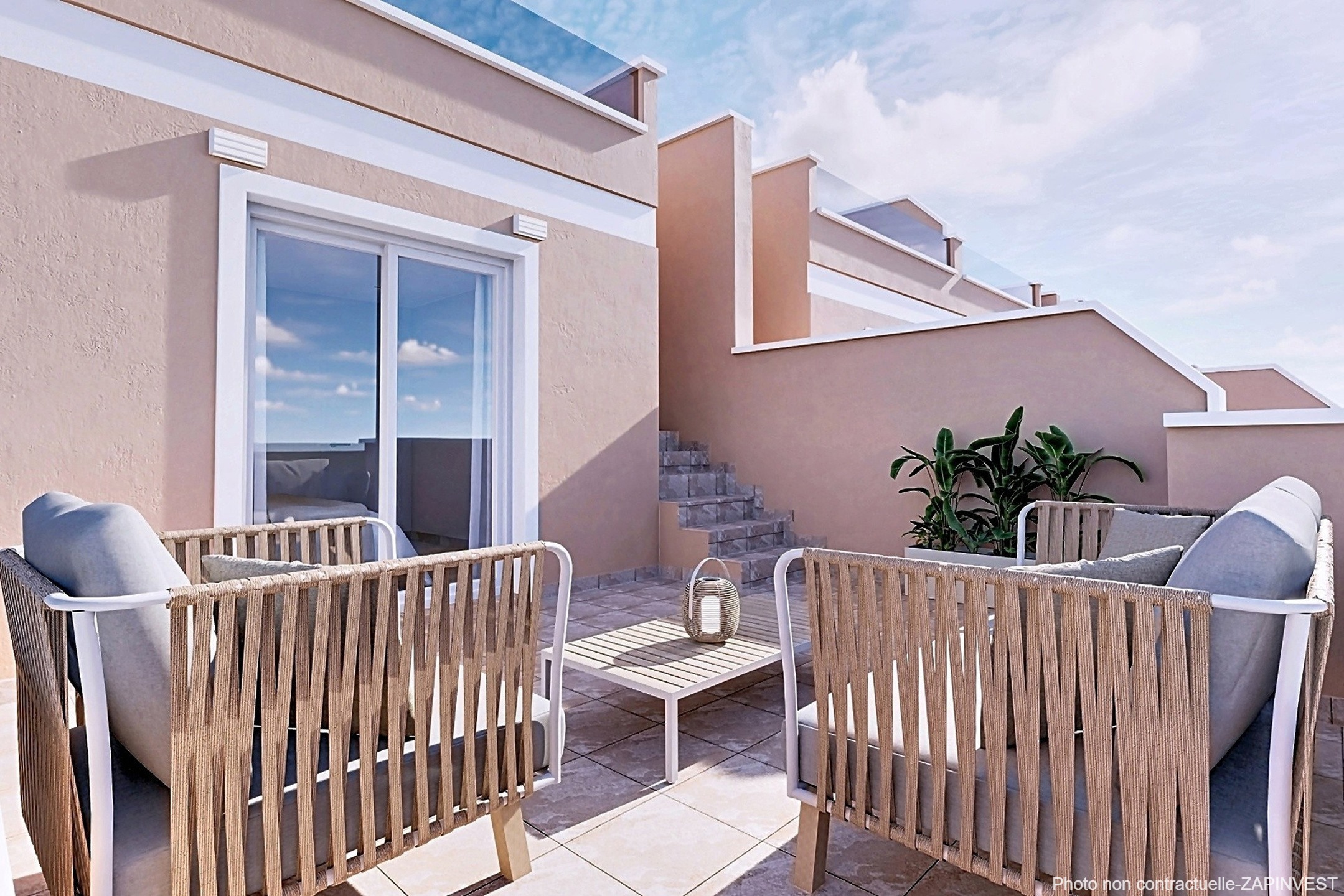 Maison jumelée à pilar de la Horadada avec un jardin privatif, terrasse au niveau des chambres et terrasse solarium., Espagne