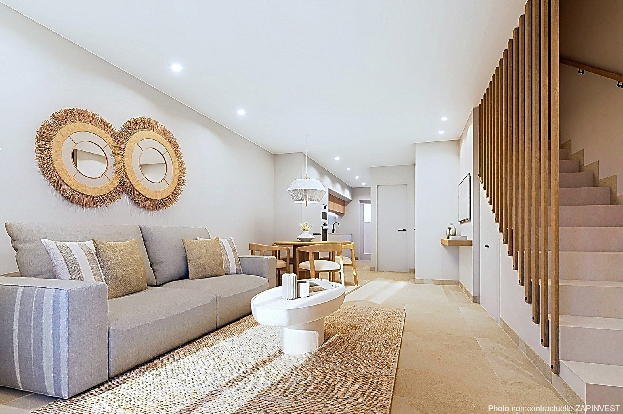 Maison jumelée à pilar de la Horadada avec un jardin privatif, terrasse au niveau des chambres et terrasse solarium., Espagne