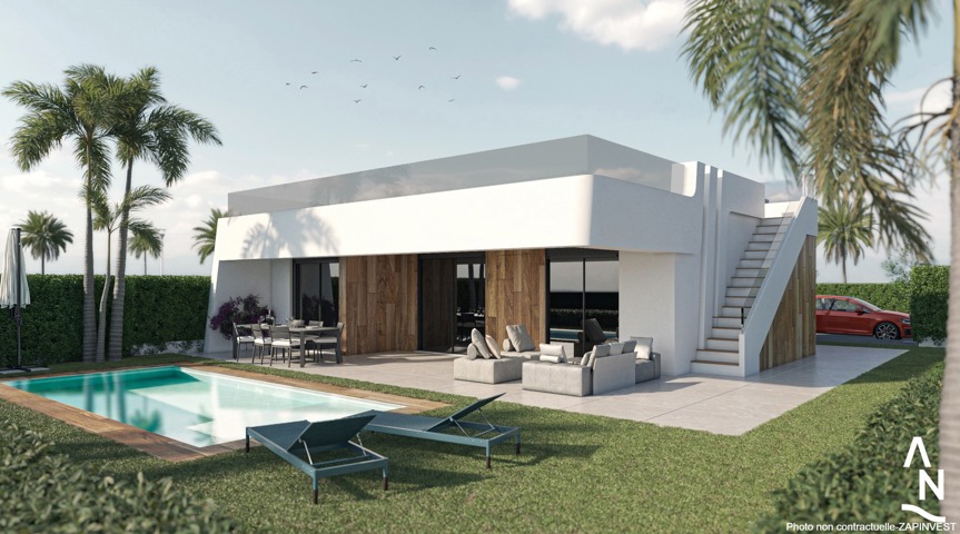 Villa individuelle à Condado de Alhama, au sein d'un complexe de golf sécurisé avec tous les services., Espagne