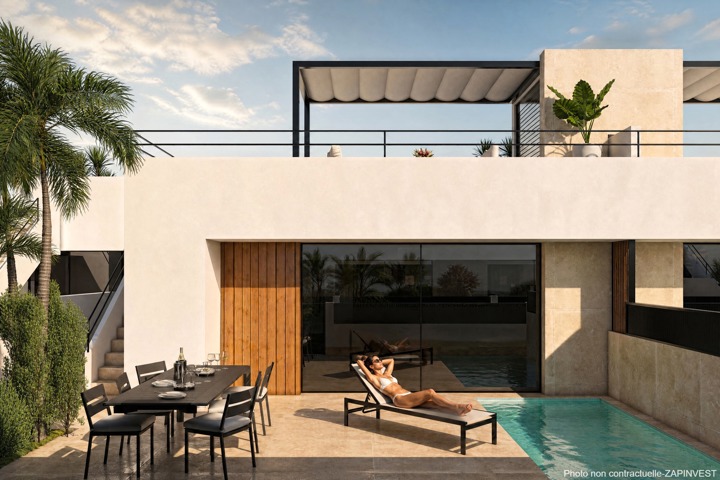 Villa individuelle, à Condado de Alhama, au sein d'un complexe de golf sécurisé avec tous les services., Espagne