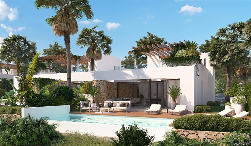 Villas à Aspe, Costa Blanca, Espagne