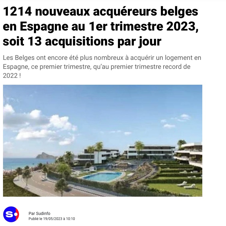 2023 05 19 Sud Info 1214 acquereurs au premier trimestre 1