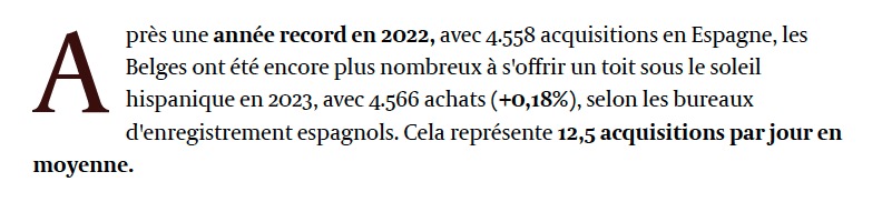 2024 03 13 LECHO Les belges n ont jamais autant achete en espagne 3