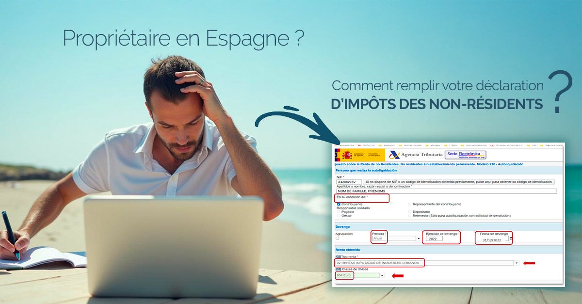 La déclaration d'impôt des-non résidents pour ls propriétaires en Espagne... un casse tête ?