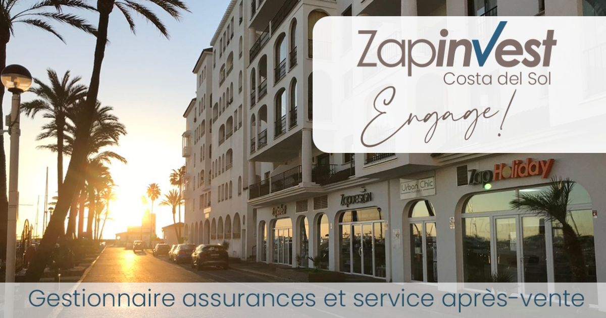 Zapinvest engage ! Spécialisé dans la location de seconde résidence, l’équipe ZapHoliday, filiale du groupe Zapinvest, recrute au bureau de Manilva.